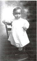 Joseph Moss as a toddler